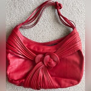 Vintage Stephané Kelian Paris Red Leather Bag